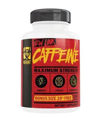 MUTANT CAFFEINE 200 мг 240 Таблетки за енергия и фокус
