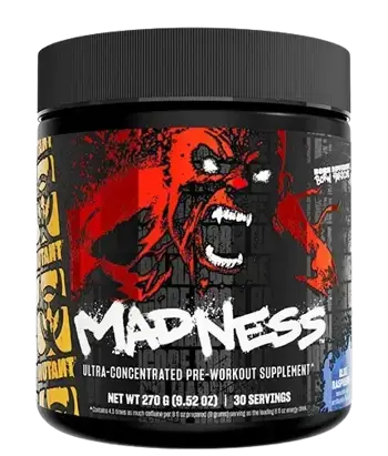 MUTANT Madness Предтренировъчен Комплекс за Енергия и Сила 275 грама