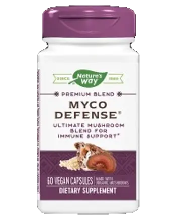 Nature's Way Myco Defense Ultimate Mushroom Blend for Immune Support 60 веган капсули