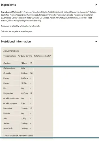 MyProtein HYROX THE Electrofuel Изотонична Напитка - 1020 грама