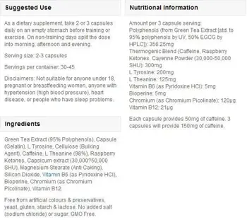 MyProtein Thermopure Термогенен Фетбърнър