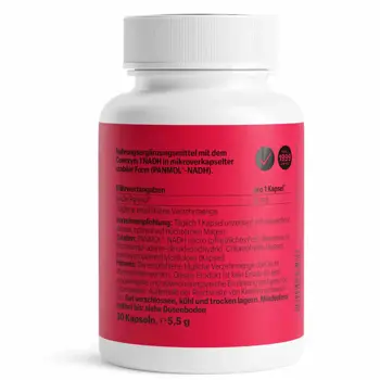 ZEINpharma NADH (Коензим 1) 15 mg За енергия и мозъчна функция х 30 капсули