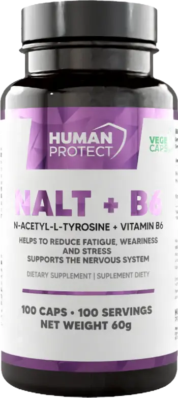 N-Ацетил L-Тирозин / NALT + B6 | 500 mg N-Acetyl L-Tyrosine