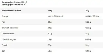 FA Nutrition NAPALM Hydro Whey Clear Хидролизиран Суроватъчен Протеин - 390 грама, 15 дози