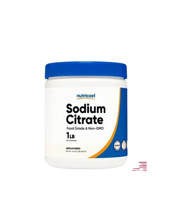 Nutricost Sodium Citrate Натриев цитрат 454 грама прах