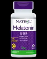 Melatonin 3 mg / Time Release 100 Таблетки, 100 Дози