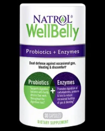 Well Belly Probiotics + Enzymes 30 капсули, 30 Дози