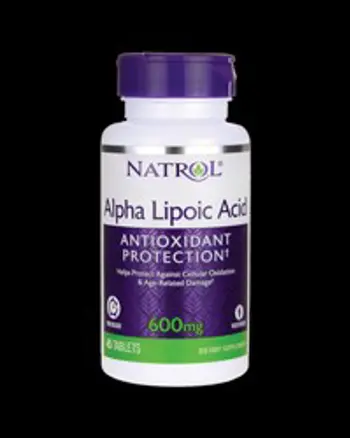 Alpha Lipoic Acid 600 mg - Time Release 45 Таблетки, 45 Дози