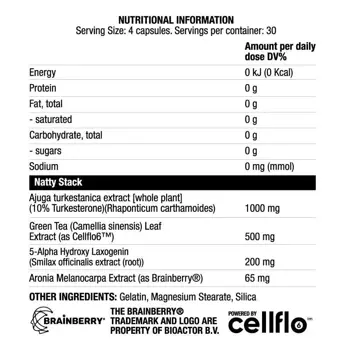Nattystack | with Turkesterone