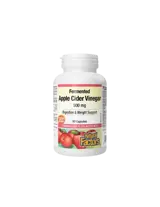 Natural Factors Apple Cider Vinegar 500 мг Ябълков оцет - 90 капсула, 45 дози