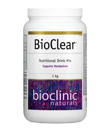 Natural Factors BioClear™ Nutritional Drink Mix В Подкрепа на Метаболизма, Нормалната Функция на Черния Дроб и Детоксикацията на Организма - 1 кг прах, 17 дози
