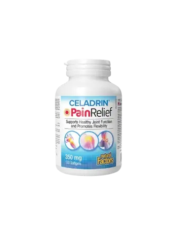 NATURAL FACTORS Целадрин 2100 мг При Болки в Ставите - 120 гел капсули, 20 дози