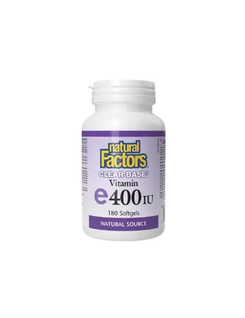 Natural Factors Clear Base Vitamin E 400 IU Антиоксидант Витамин E