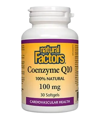 Natural Factors Coenzyme Q10 100 мг Коензим Q10