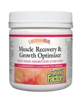 Natural Factors CurcuminRich™ Muscle Recovery & Growth Optimizer - 156 грама пудра, 30 дози