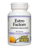 NATURAL FACTORS Хормонален Дисбаланс EstroSense® WomenSense® - 60 веге капсули, 20 дози
