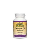 Natural Factors Коензим Q10 400 мг Сърдечно Здраве и Антиоксидантна Защита Coenzyme Q10 100% Натурален - 60 гел капсули, 60 дози