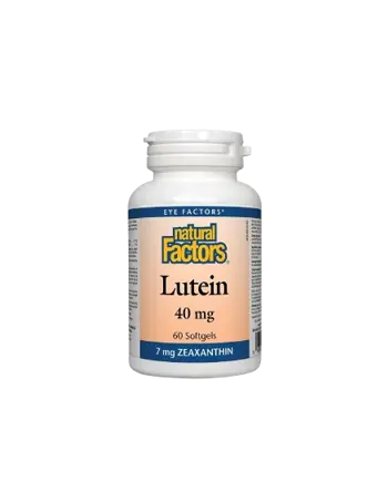 Natural Factors Lutein 40 мг Лутеин и Зеаксантин За Силно Зрение