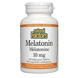 NATURAL FACTORS Melatonin 10 мг Мелатонин - 90 таблетки, 90 дози