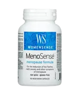 Natural Factors Meno Sense 410 мг Менопауза Формула - 90 веге капсули, 45 дози