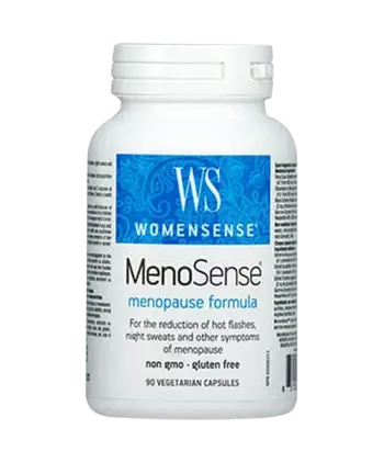 Natural Factors Meno Sense 410 мг Менопауза Формула - 90 веге капсули, 45 дози
