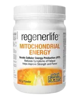 Natural Factors Mитохондриална Енергия Regenerlife™ Клетъчна Енергия и Жизненост - 162 грама прах, 60 дози