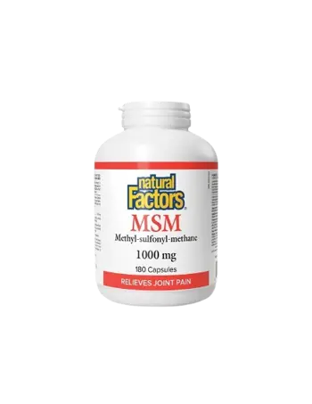 Natural Factors MSM 1000 мг МСМ Метил Сулфонил Метан