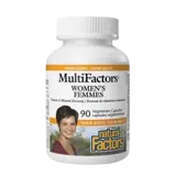 Natural Factors MultiFactors Мултивитамини и Минерали за Жени - 90 веге капсули, 90 дози