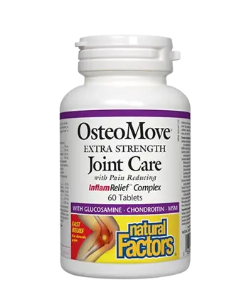 Natural Factors OsteoMove Extra Strength Joint Care 1431 мг ОстеоМуув® Грижа за Ставите