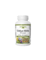 Natural Factors Памет и Концентрация Гинко Билоба Фитозоми (Phytosome®) - 60 капсули, 60 дози