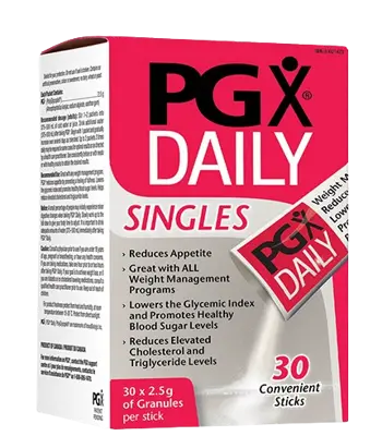 Natural Factors PGX® Daily Ultra Singles За Отслабване - 30 сашета, 30 дози
