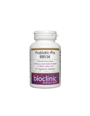 Natural Factors Probiotic Pro BB536, 10 Billion Active Cells 10 млрд.Активни Пробиотици - 60 веге капсули, 60 дози