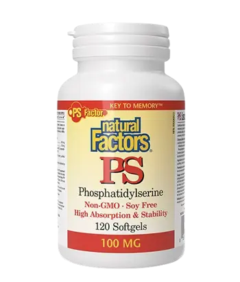 Natural Factors PS Phosphatidylserine 100 мг ФосфатидилСерин