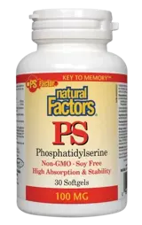 Natural Factors PS Phosphatidylserine 100 мг ФосфатидилСерин