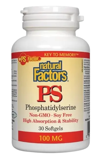 Natural Factors PS Phosphatidylserine 100 мг ФосфатидилСерин