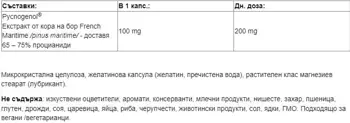 Natural Factors Pycnogenol® 100 мг Пикногенол Антиейджинг и Сърдечносъдова Функция Здраве за Кръвоносните Съдове и Кожата - 30 веге капсули, 30 дози