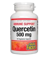 Natural Factors Quercetin 500 мг Кверцетин - 60 веге капсули, 60 дози