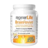 Natural Factors Rеgener Life™ BrainRevive 30 Дневна Програма в Подкрепа на Когнитивното и Мозъчно Здраве - 30 индивидуални пакетчета, 30 дози