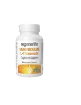 Natural Factors RegenerLife Magnesium L-Threonate За памет и концентрация, 144 mg, 90 капсули
