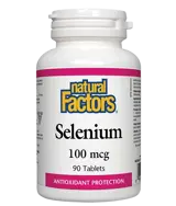 Natural Factors Selenium 100 мкг Селен - 90 таблетки, 90 дози