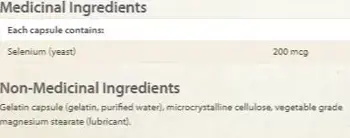 Natural Factors Seleno Excell Selenium 200 мкг Селен - 90 капсули, 90 дози