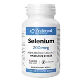 Natural Factors Selenomethionine 200 мкг Щитовидна жлеза Селен L-Селенометионин - 60 веге капсули, 60 дози