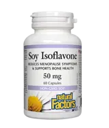 Natural Factors Soy Isoflavone Complex 50 мг Соя Изофлавони - 60 капсули, 60 дози