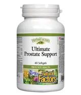 Natural Factors Ultimate Prostate Support Комплексна Грижа за Простата - 60 гел капсули, 60 дози