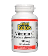 Natural Factors Vitamin C 1000 мг Calcium Ascorbate Витамин С Калциев Аскорбат - 90 капсули, 90 дози