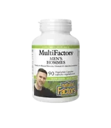 Natural Factors Витамини и Минерали за Мъже MultiFactors - 90 веге капсули, 90 дози