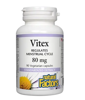 NATURAL FACTORS Vitex 80 мг Витекс - 90 веге капсули, 90 дози