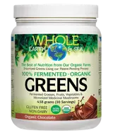 Natural Factors Whole Earth & Sea 100% Ферментирали Органик Растителни Храни Whole Earth & Sea - 438 грама прах, 30 дози