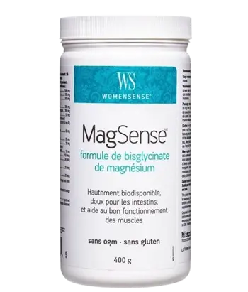 Natural Factors WomenSense® MagSense® Магнезий Бисглицинат Формула