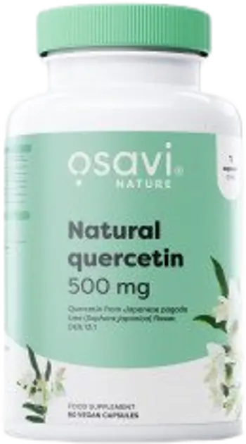Osavi Natural Quercetin 500 mg Мощен антиоксидант за имунна подкрепа